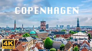 Copenhagen, Denmark 🇩🇰 | 4K Drone Footage (With Subtitles)