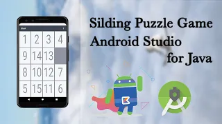 Let's make a simple sliding puzzle number game with Android Studio Java.