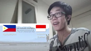 Tagalog Interesting! Indonesian Reacts to How Similar are Tagalog and Indonesian? | REACTION VIDEO!