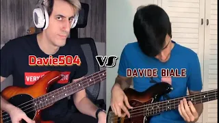 Davie504 vs David biale bass battle all part