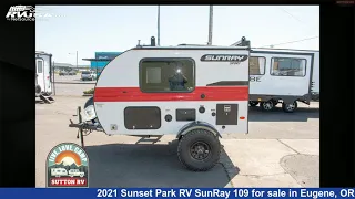 Remarkable 2021 Sunset Park RV SunRay Travel Trailer RV For Sale in Eugene, OR | RVUSA.com