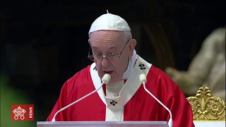 Le Palme, il Papa: nel dramma che viviamo pensiamo al bene che possiamo fare 2020 04 05