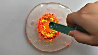 Slime Pigments Mixing - Satisfying Slime ASMR #1