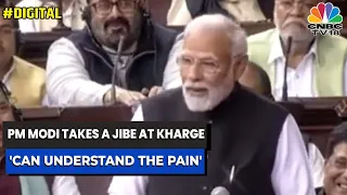 PM Modi Takes A Jibe At Mallikarjun Kharge: 'Can Understand The Pain' | PM Modi In Parliament