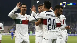 Босния и Герцеговина - Португалия 0:5 Дубль Роналду - начало унижения Отбор Евро 2024