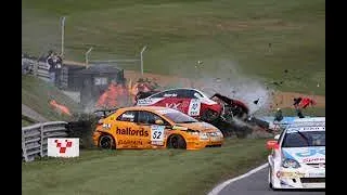 2008 British Touring Car Championship (BTCC) Highlights Rounds 01 to 03 Brands Hatch (Indy)