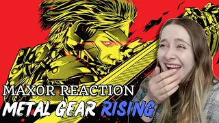 THE MEME IS TOO STRONG | An Incorrect Summary of Metal Gear Rising | Part 1 | MAX0R REACTION
