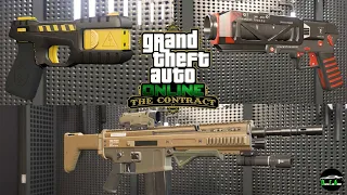 GTA 5 - NEW Weapon Testing - EMP Launcher, Stun Gun, & Heavy Rifle Review (The Contract DLC)