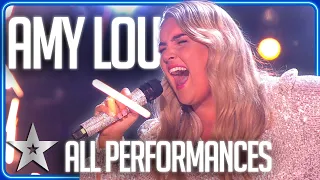 Every BELTING performance from singer Amy Lou | Britain's Got Talent