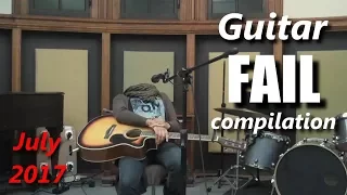 Guitar FAIL compilation July 2017 | RockStar FAIL