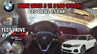 BMW 318d G20 150 HP | POV Test Drive Acceleration