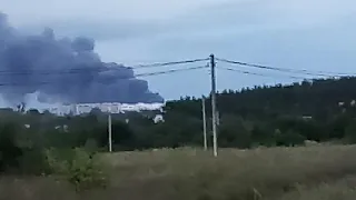 Пожар в Василькове.