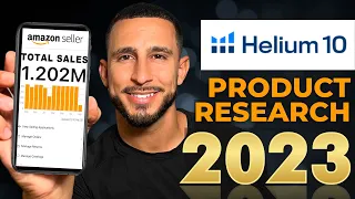 Helium 10 Product Research + Keyword Research For Amazon FBA Products 2023