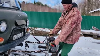 Использование съемной лебедки в различных ситуациях