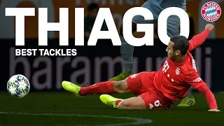 Thiago's best tackles | FC Bayern