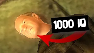 Oblivion NPCs having 1000 IQ for 8 minutes and 49 seconds straight