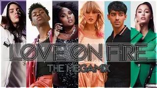 LOVE ON FIRE | The Megamix ft. Ariana Grande, Billie Eilish, Lizzo, Lil Nas X, Selena Gomez