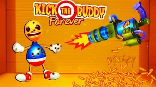 АНТИСТРЕСС ПРОТИВ ПУЛЕМЕТА! Уничтожь любым способом - Kick the Buddy Forever