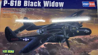 Hobby Boss P-61B Black Widow 1/32 Scale Model Aircraft