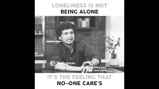 loneliness alone status Tamil felling motivation tamil @thagavaltamizhi