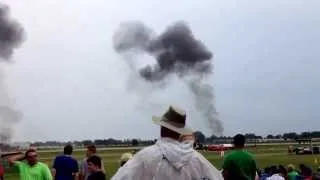 Oshkosh Airventure 2014 - pyro demonstration