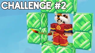 I made 50 Yuzi Kits do Challenges again... (Roblox Bedwars)