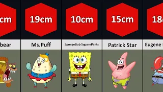 Comparison: The Biggest Characters of SpongeBob Cartoon