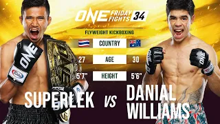 Savage Knockout 😱 Superlek SHUT DOWN Danial Williams