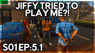 Episode 5.1: JIFFY TRIED TO PLAY ME?! | GTA RP | GrizzleyWorld WHITELIST