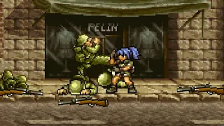 Metal Slug Short Animation Leona Epic Fight // Pivot Animator