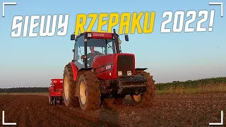 Siewy rzepaku 2022✔ Zetor w akcji🚜