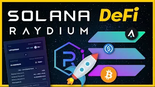 DEX, DeFi y NFT Launchpad en SOLANA 🚀 RAYDIUM