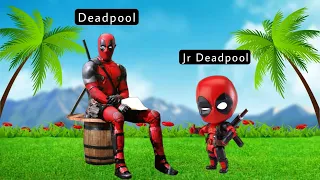 Becoming KID DEADPOOL in GTA 5!