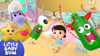 Five Green Bottles⭐ Mia's Learning Time! LittleBabyBum - Nursery Rhymes for Babies | LBB