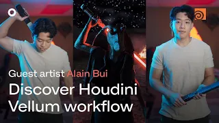 Houdini & Vellum Cloth Sim Workflow with Alain Bui (1/2) I Office Hours