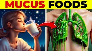 Top 10 Foods that Cause MUCUS Build Up (Avoid with Asthma and COPD)