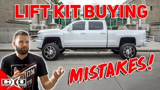 Rookie Mistakes When Lifting Your Truck!
