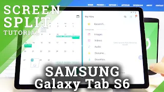 How to Split Screen in SAMSUNG Galaxy Tab S6 – Divide Screen