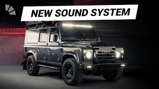 Defender 110: Sound Deadening Secrets | Before & After Test | Full Sound System!