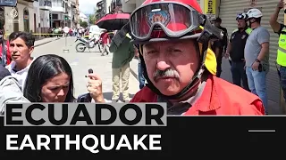 Earthquake kills 13 in Ecuador, 1 in Peru, causes widespread damage