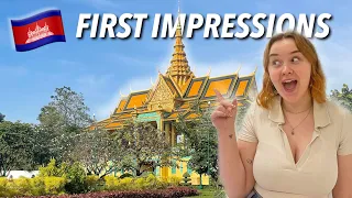 MY FIRST IMPRESSIONS OF PHNOM PENH | Royal Palace, S-21 Prison + Killing Fields