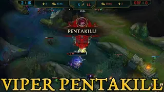 VIPER PENTA AS XAYAH VS IG - League of Legends Epic & Funny Moments #18