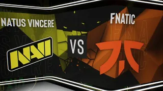 CS:GO :- Natus Vincere vs. Fnatic - ESL Pro League Season 14 - [ Overpass ] Map 1