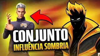 🔴 FREE FIRE - AO VIVO 🔴 SKIN INFLUENCIA SOMBRIA - LIVE ON | BLACKN444 FREE FIRE