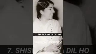 Top 10 iconic songs of Lata Mangeshkar #LataMangeshkar #Short #Viral