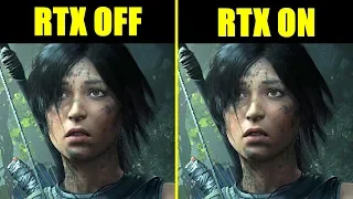 Shadow Of The Tomb Raider Ray Tracing RTX On Vs RTX Off Ultra RTX 2080 TI Comparison