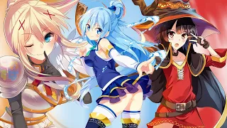 Konosuba (Megumin, Darkness e Aqua❤)AMV