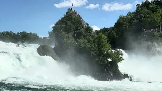 Rheinfall Switzerland - The Largest waterfall in Europe 4K