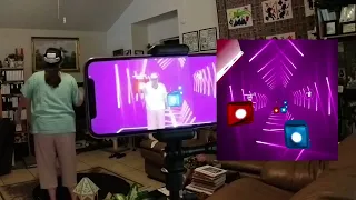 Beat Saber/Quest 2 Recording Mixed Reality using your iPhone