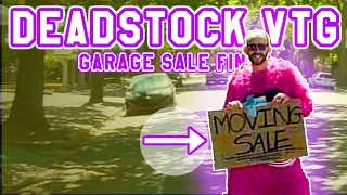 PICKER Garage Sale FLIPPING | LIVE Yard Sale Finds / DEADSTOCK VINTAGE & HIDDEN GEMS Reselling 2019